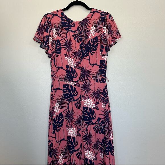 NWT ModCloth Pink Thelma Tropicool Maxi
Dress Floral Tropical Women's Size 4 - Picture 6 of 13